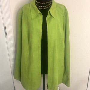 Cato Vibrant Green Women's Cape Jacket